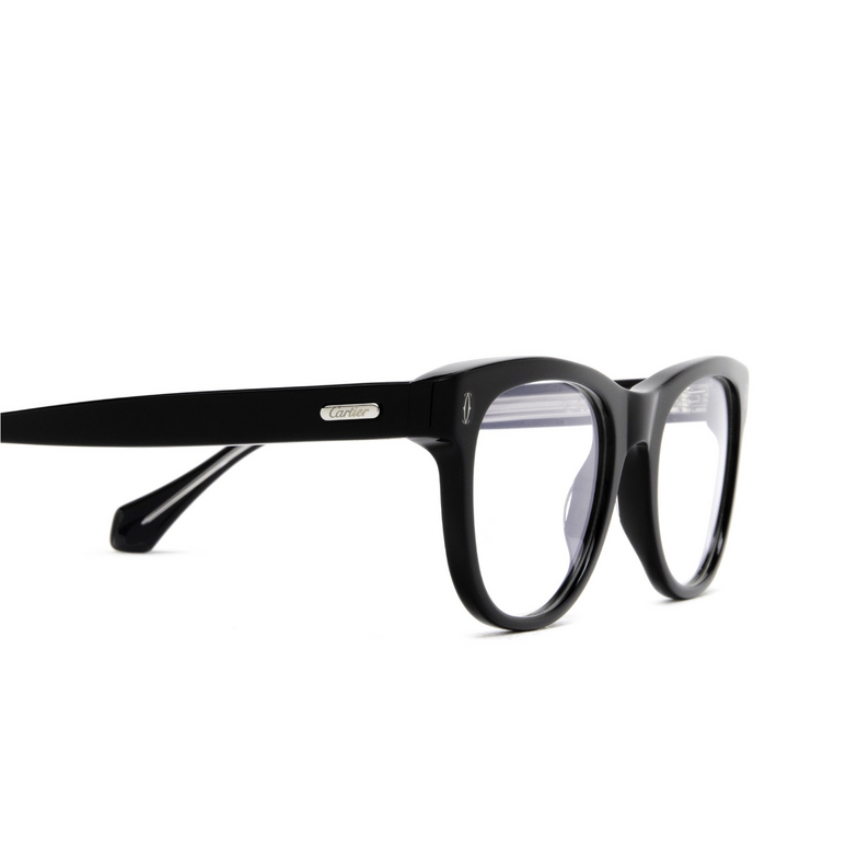 Cartier CT0340O Eyeglasses 004 black - 3/4