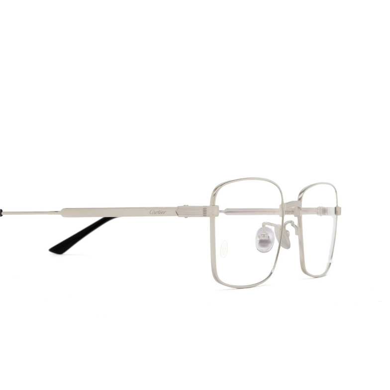 Cartier CT0347O Eyeglasses 002 silver - 3/4