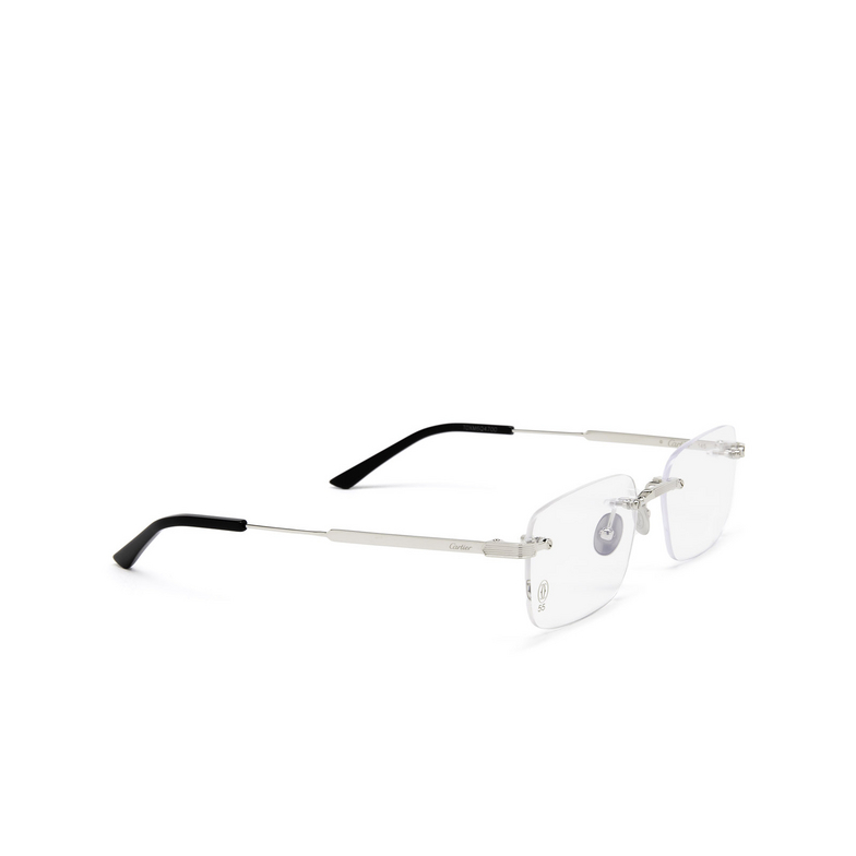 Cartier CT0349O Eyeglasses 002 silver - 2/4