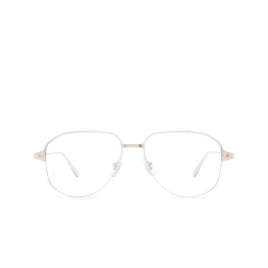 Cartier CT0352O Eyeglasses 002 silver - front view