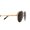 Cartier CT0354S Sunglasses 001 gold - product thumbnail 3/4