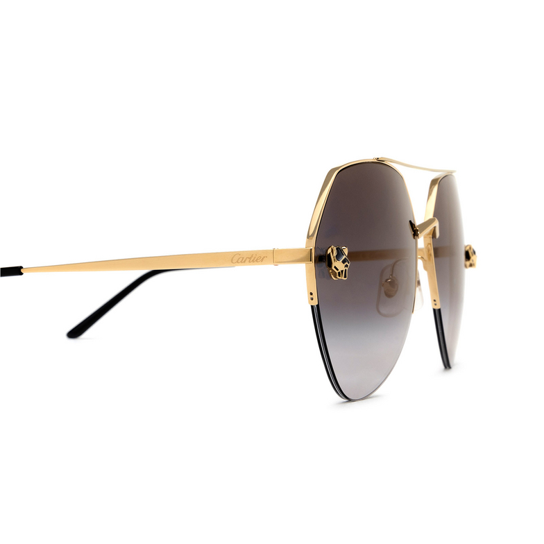 Cartier CT0355S Sunglasses 001 gold - 3/4