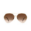 Cartier CT0355S Sunglasses 002 gold - product thumbnail 1/4