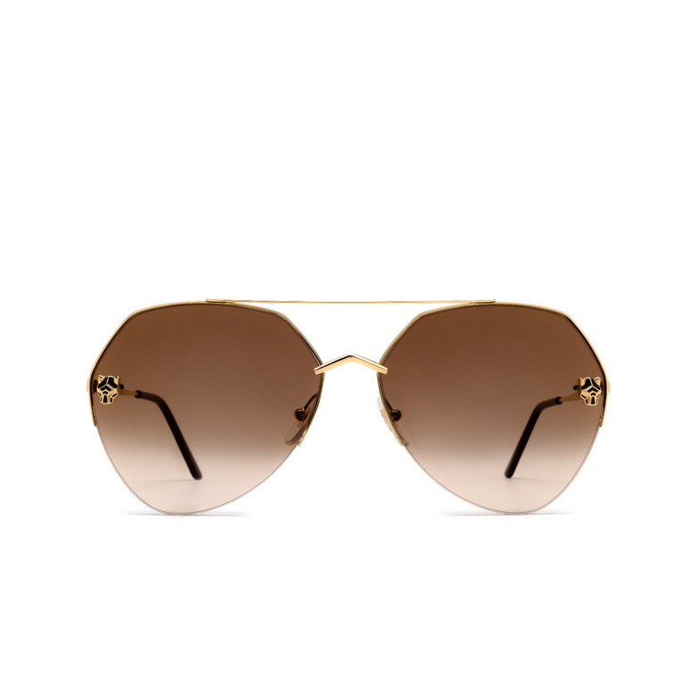Cartier CT0355S Sunglasses 002 gold - 1/4