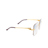 Occhiali da sole Cartier CT0359S 004 gold - anteprima prodotto 2/4