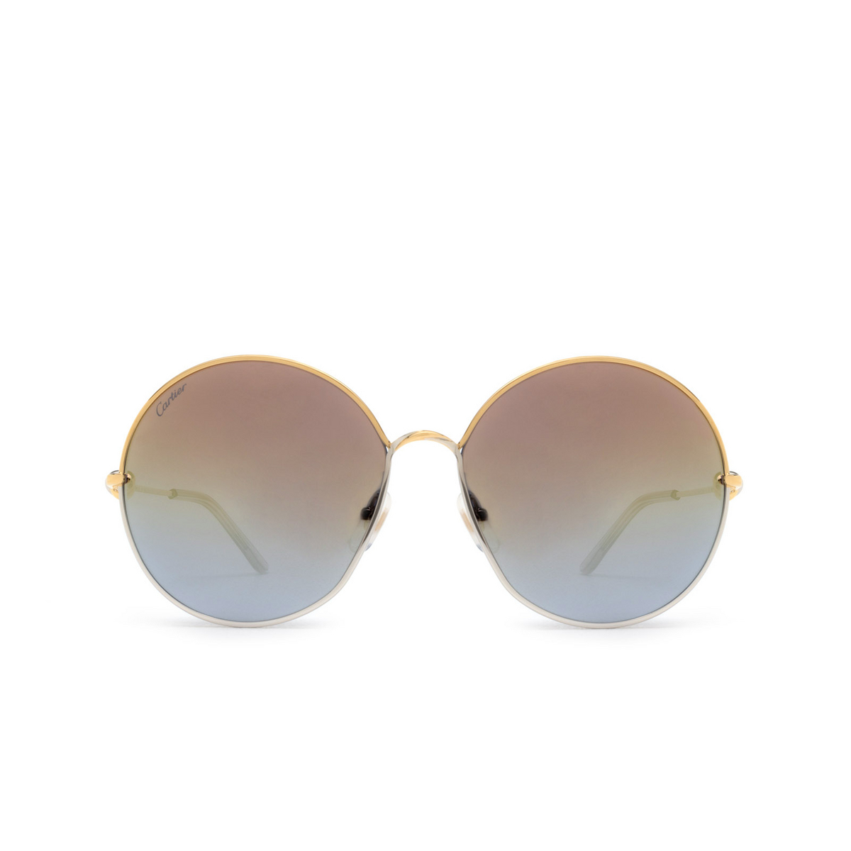Cartier CT0360S Sunglasses 003 Gold - front view