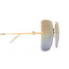 Cartier CT0361S Sonnenbrillen 003 gold - Produkt-Miniaturansicht 3/4