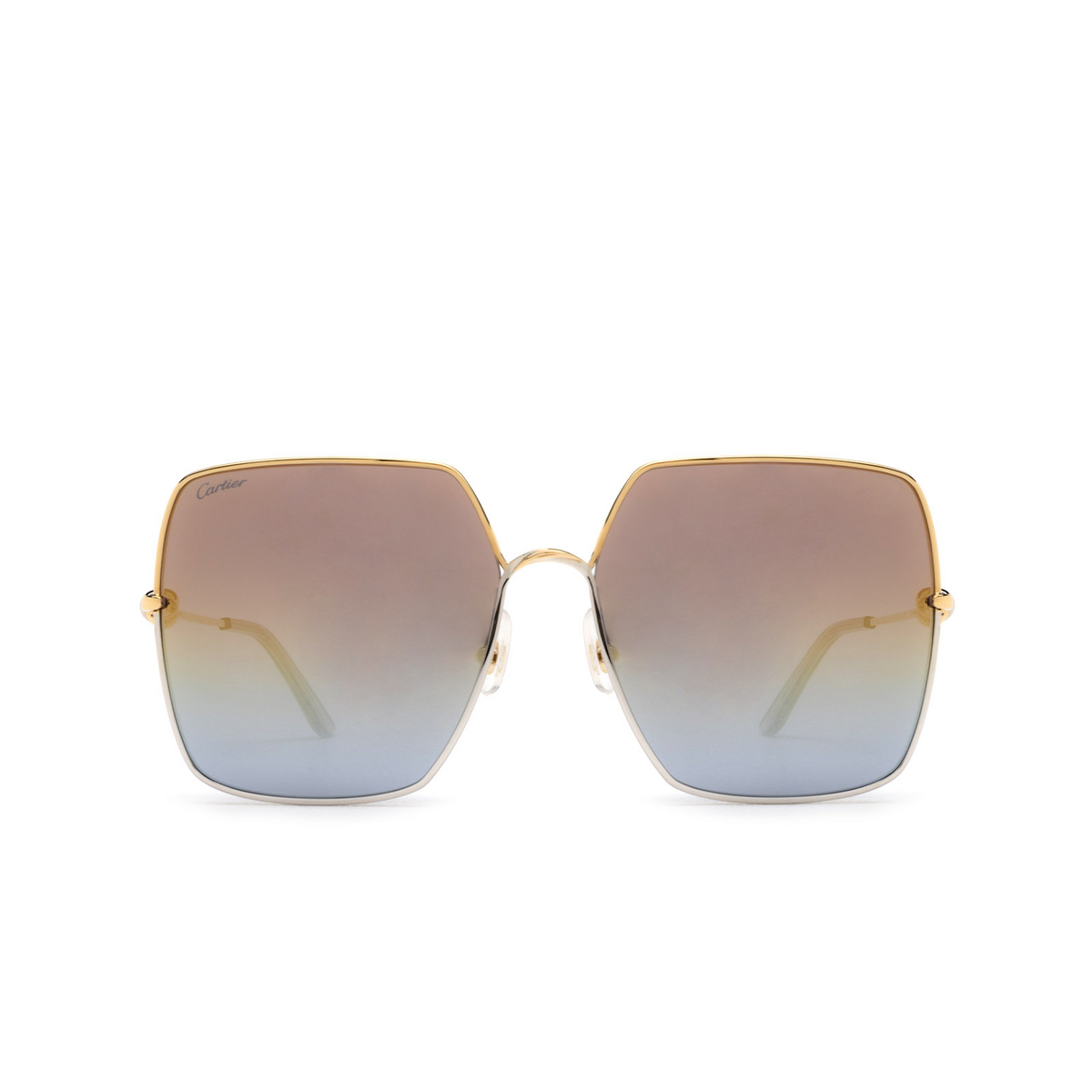 Cartier CT0361S Sunglasses 003 Gold - front view