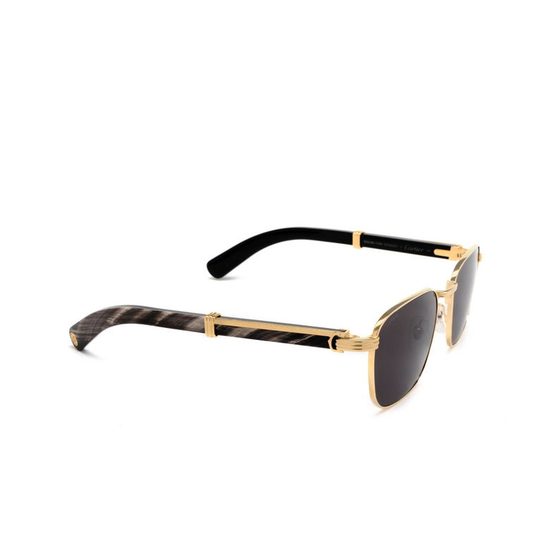 Cartier CT0363S Sunglasses 001 gold - 2/4