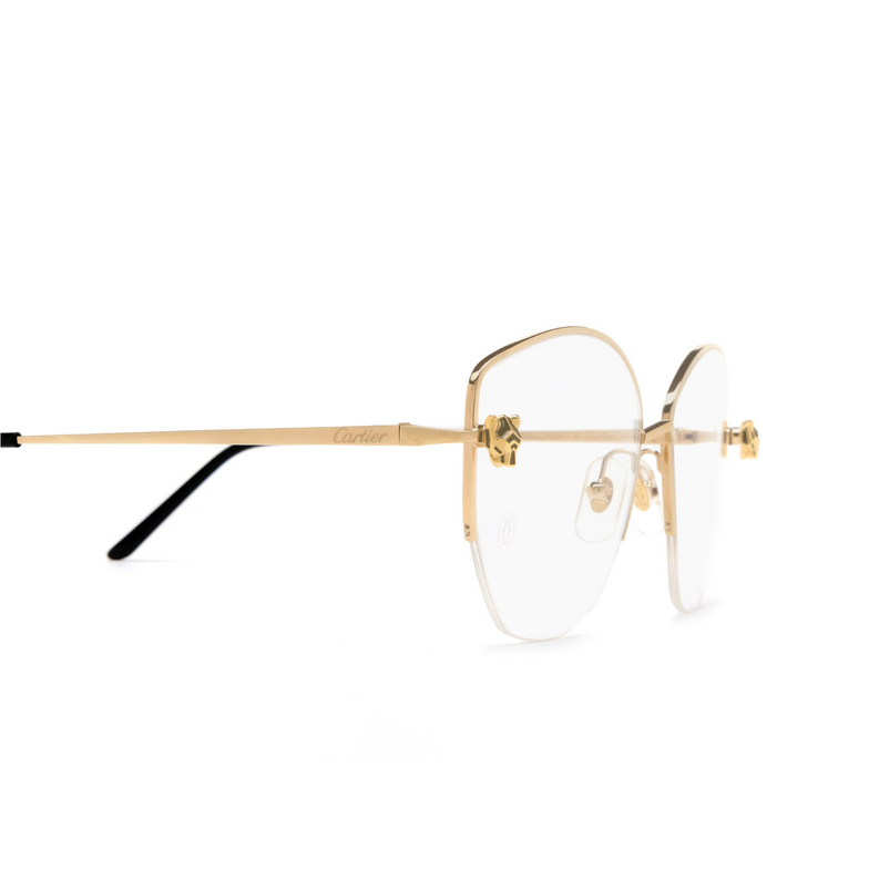 Cartier CT0370O Eyeglasses 001 gold - 3/4