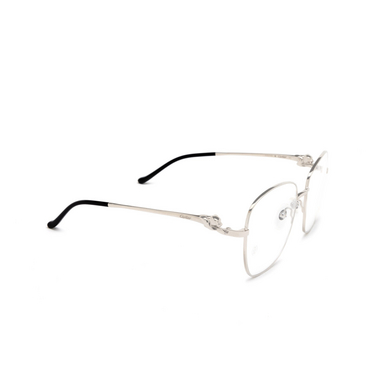 Cartier CT0371O Korrektionsbrillen 002 silver - Dreiviertelansicht