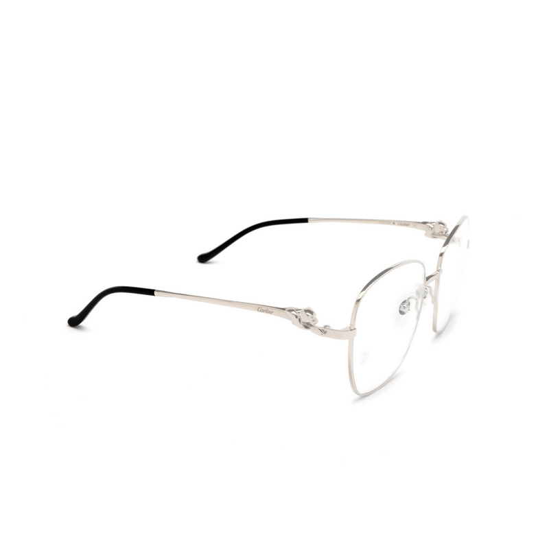 Cartier CT0371O Eyeglasses 002 silver - 2/4