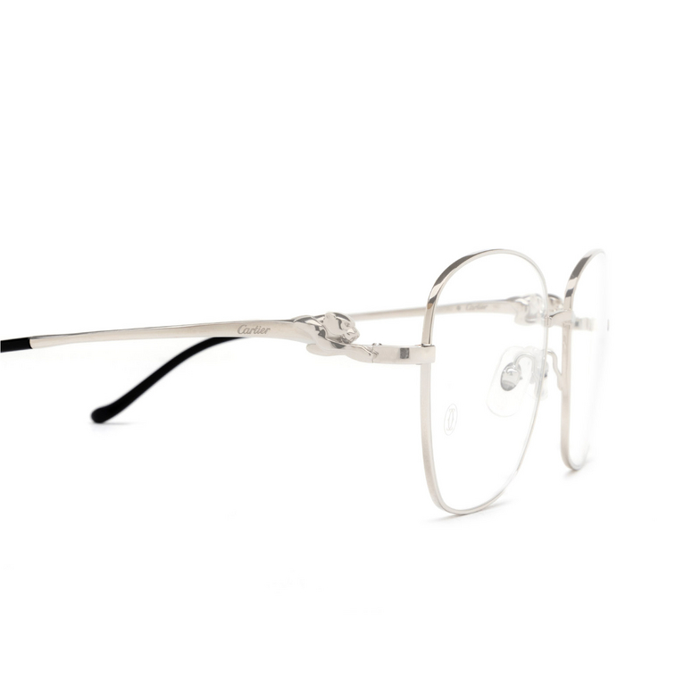 Cartier CT0371O Eyeglasses 002 silver - 3/4