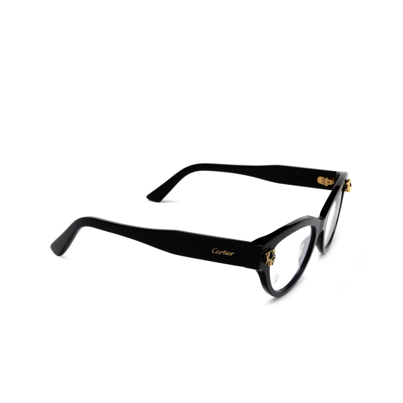 Cartier CT0372O Eyeglasses 001 black - 2/4