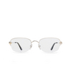 Cartier CT0374O Eyeglasses 002 silver - product thumbnail 1/4