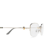 Cartier CT0374O Eyeglasses 002 silver - product thumbnail 3/4
