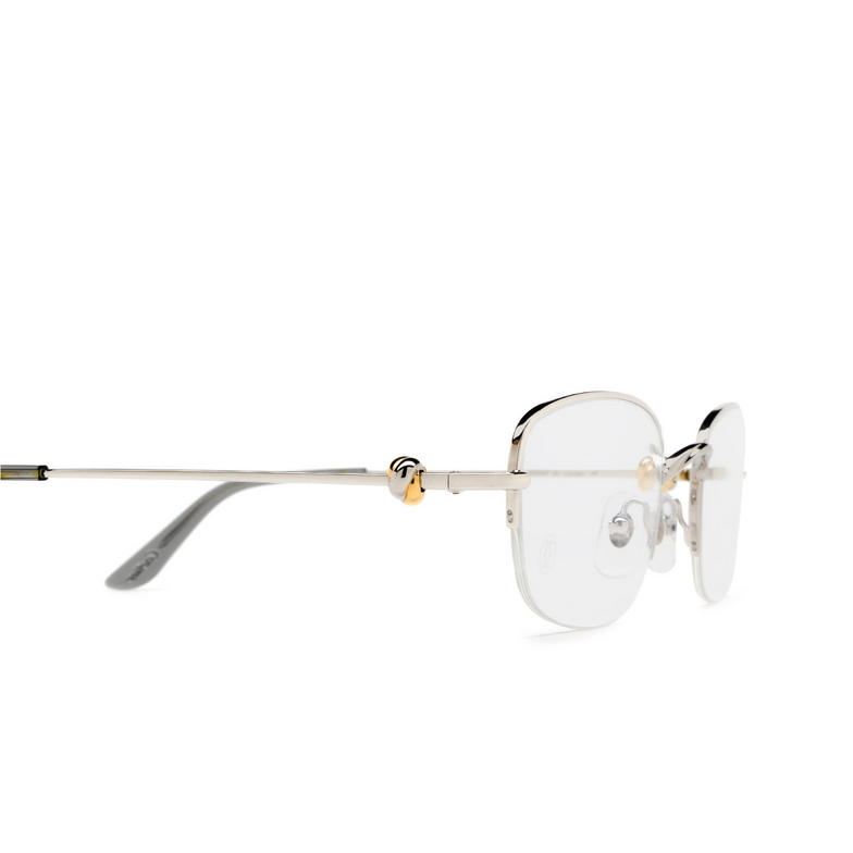 Cartier CT0374O Eyeglasses 002 silver - 3/4