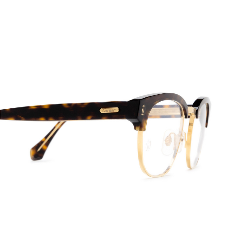 Cartier CT0378O Eyeglasses 002 havana - 3/4