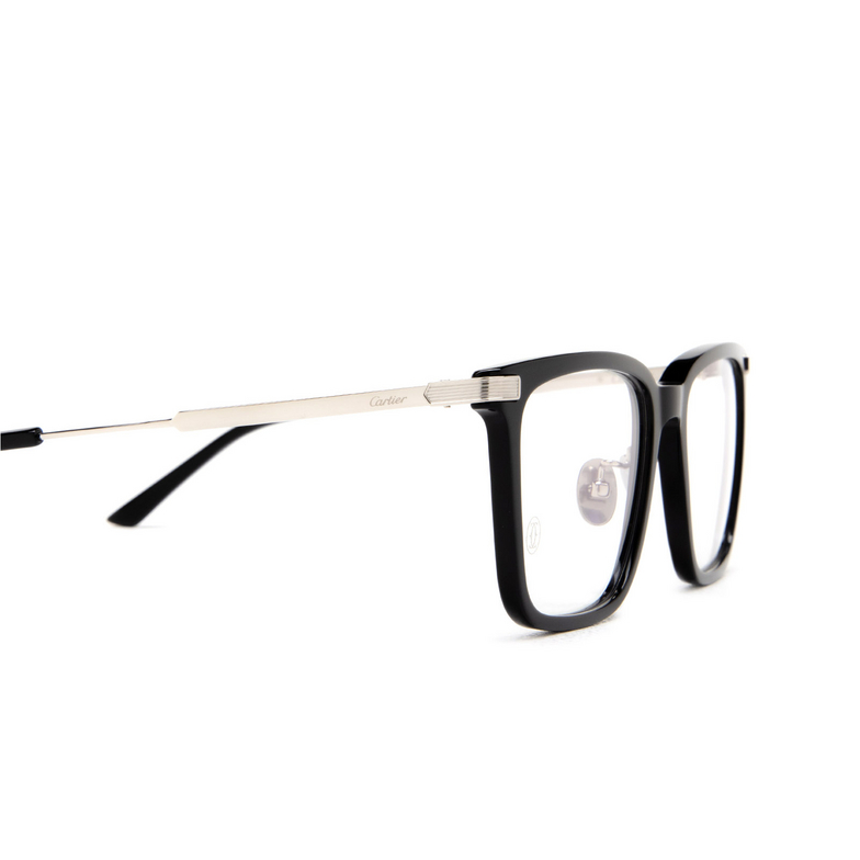 Cartier CT0384O Eyeglasses 001 black - 3/4