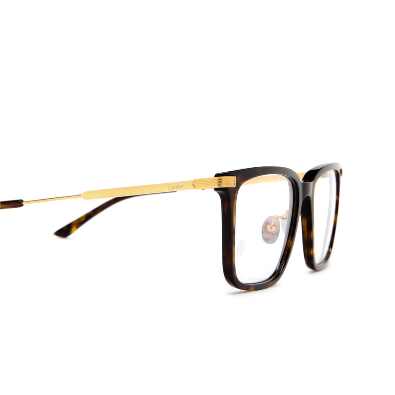 Cartier CT0384O Eyeglasses 002 havana - 3/4