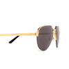 Cartier CT0386S Sunglasses 001 gold - product thumbnail 3/4