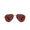 Cartier CT0386S Sunglasses 004 gold - product thumbnail 1/4