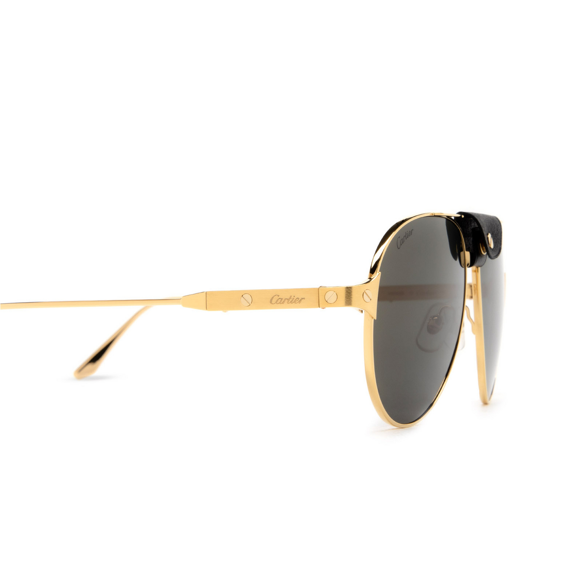 Cartier CT0387S Sunglasses 001 Gold - product thumbnail 3/6