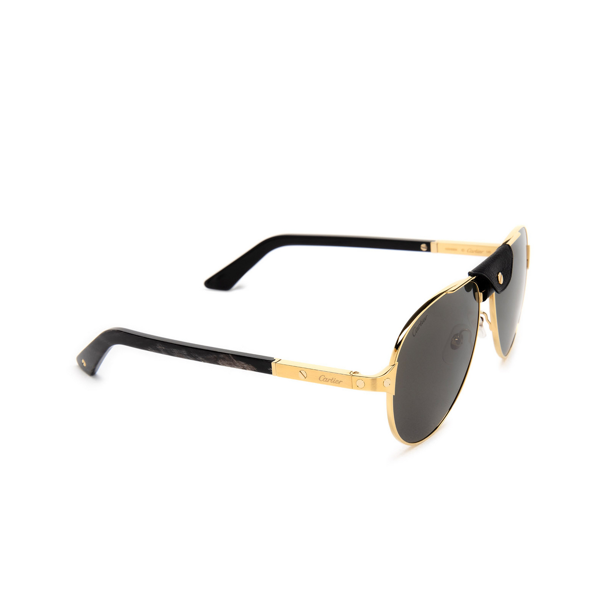 Cartier CT0387S Sunglasses 001 Gold - product thumbnail 4/6