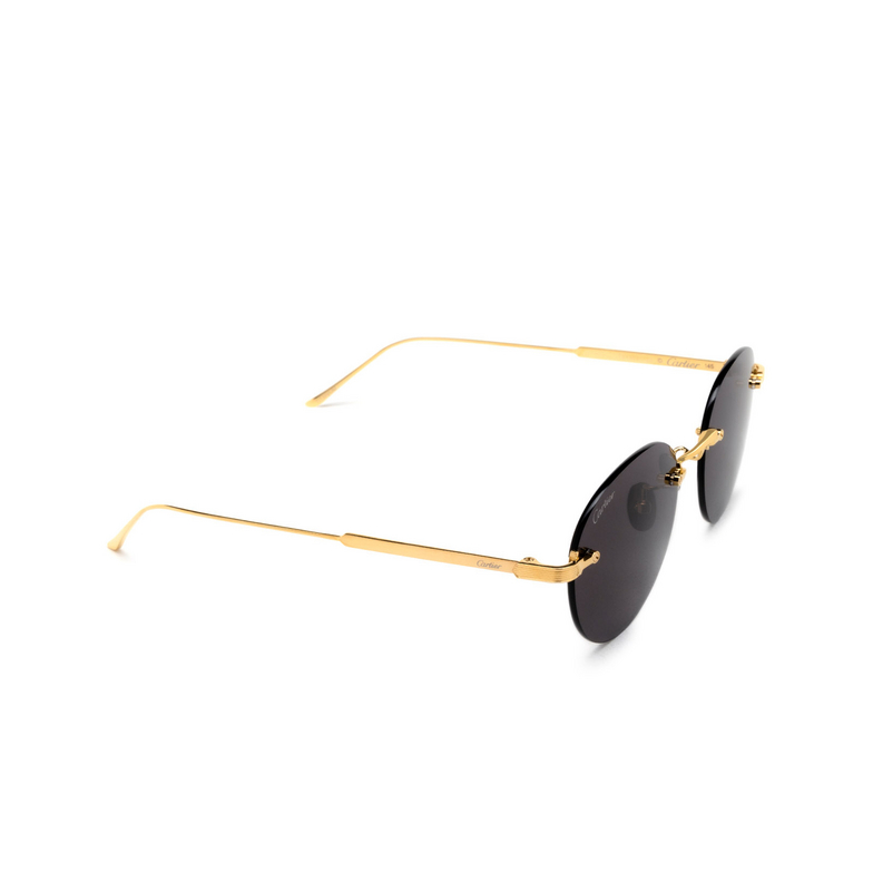 Cartier CT0393S Sunglasses 002 gold - 2/4