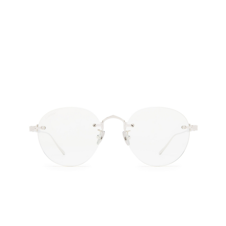 Cartier CT0393S Sunglasses 004 silver - 1/4
