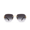 Cartier CT0394S Sunglasses 001 gold - product thumbnail 1/4