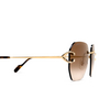 Cartier CT0394S Sunglasses 002 gold - product thumbnail 3/4