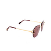 Cartier CT0394S Sunglasses 003 gold - product thumbnail 2/4