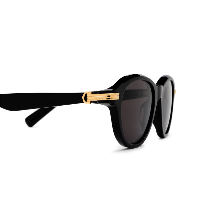 Cartier CT0395S Sunglasses 001 black - 3/4