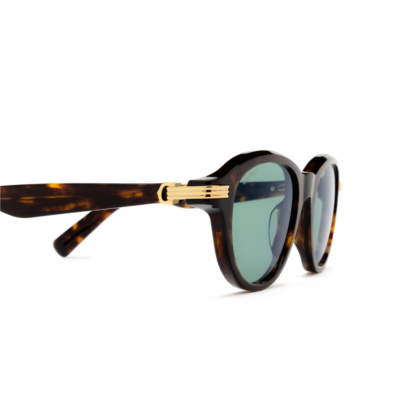 Cartier CT0395S Sunglasses 002 havana - 3/4