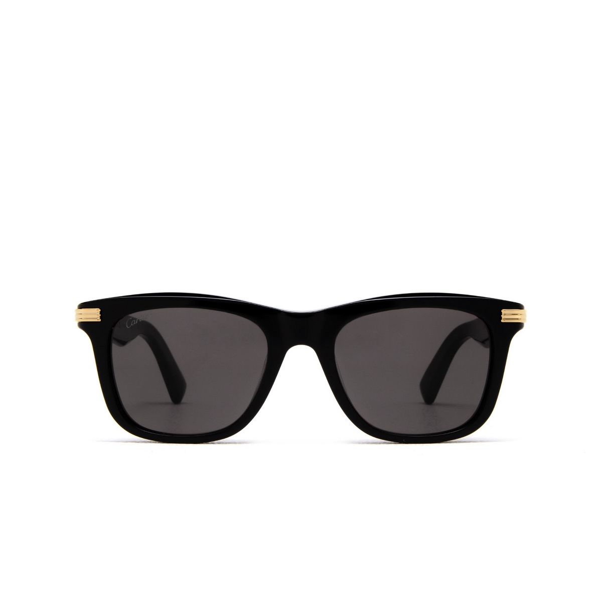 Cartier CT0396S Sunglasses 001 Black - product thumbnail 1/4