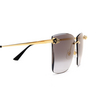 Cartier CT0397S Sunglasses 001 gold - product thumbnail 3/4