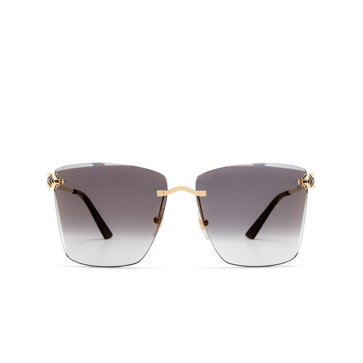 Cartier CT0397S Sunglasses 001 Gold - product thumbnail 1/4