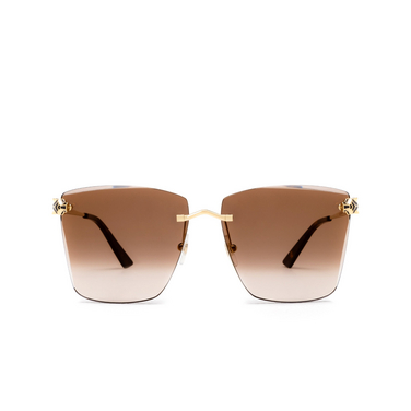 Cartier CT0397S Sunglasses 002 gold - front view