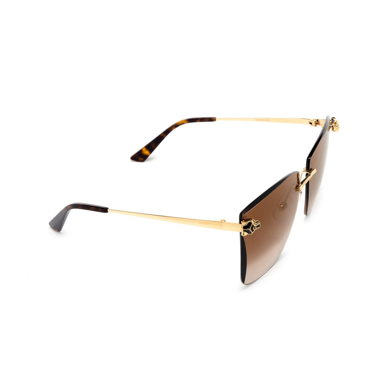 Cartier CT0397S Sunglasses 002 gold - 2/4