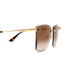 Cartier CT0397S Sunglasses 002 gold - product thumbnail 3/4