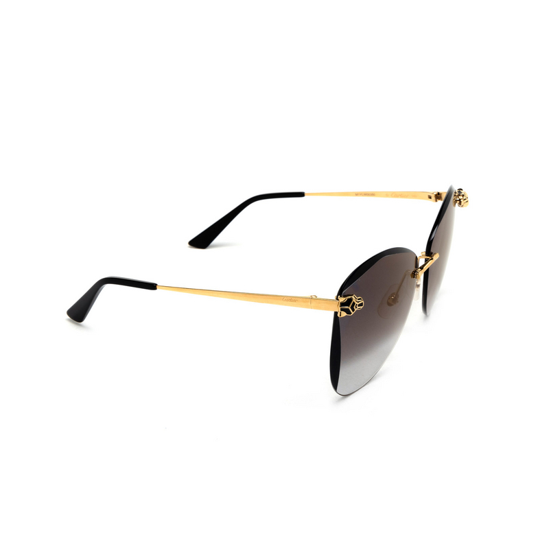 Cartier CT0398S Sunglasses 001 gold - 2/4