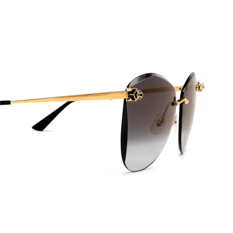 Cartier CT0398S Sunglasses 001 gold - 3/4