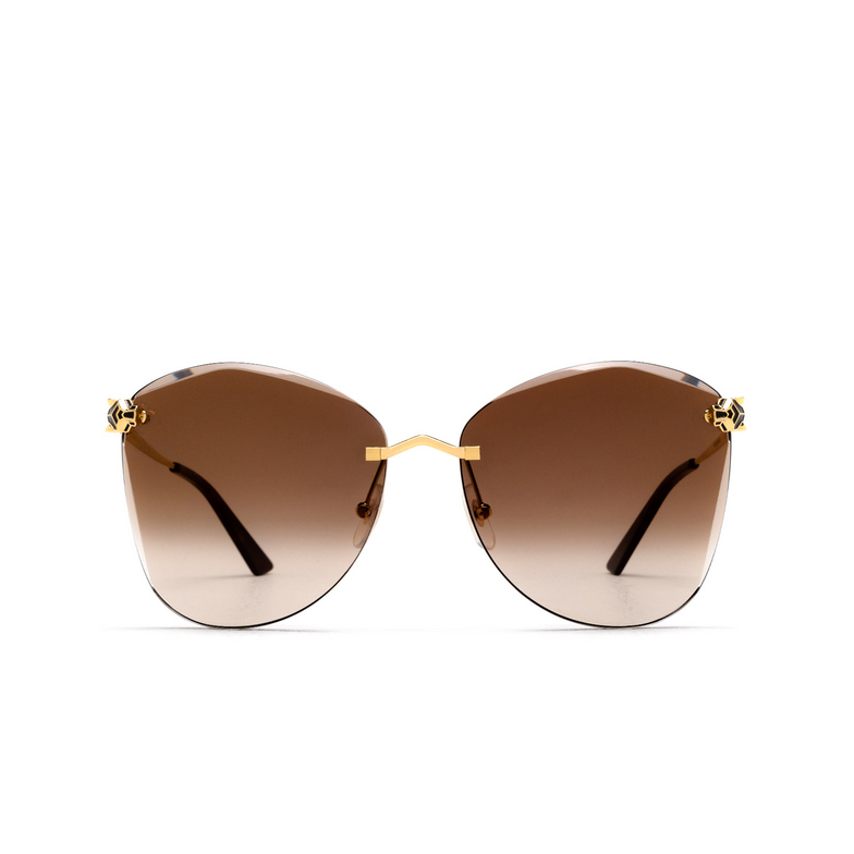 Cartier CT0398S Sunglasses 002 gold - 1/4