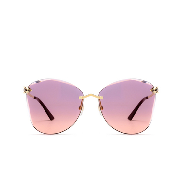 Cartier CT0398S Sunglasses 003 gold - front view