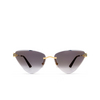 Gafas de sol Cartier CT0399S 001 gold - Miniatura del producto 1/4
