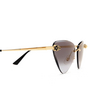 Cartier CT0399S Sunglasses 001 gold - product thumbnail 3/4