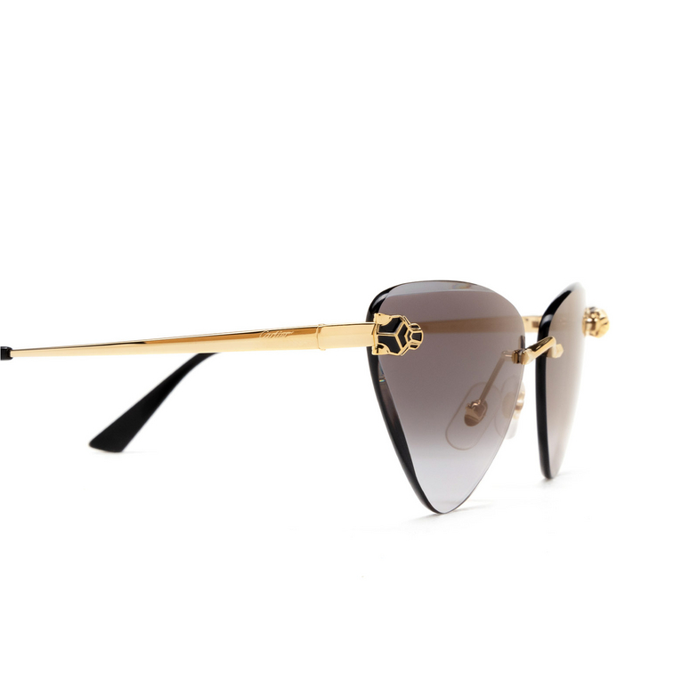 Cartier CT0399S Sunglasses 001 gold - 3/4