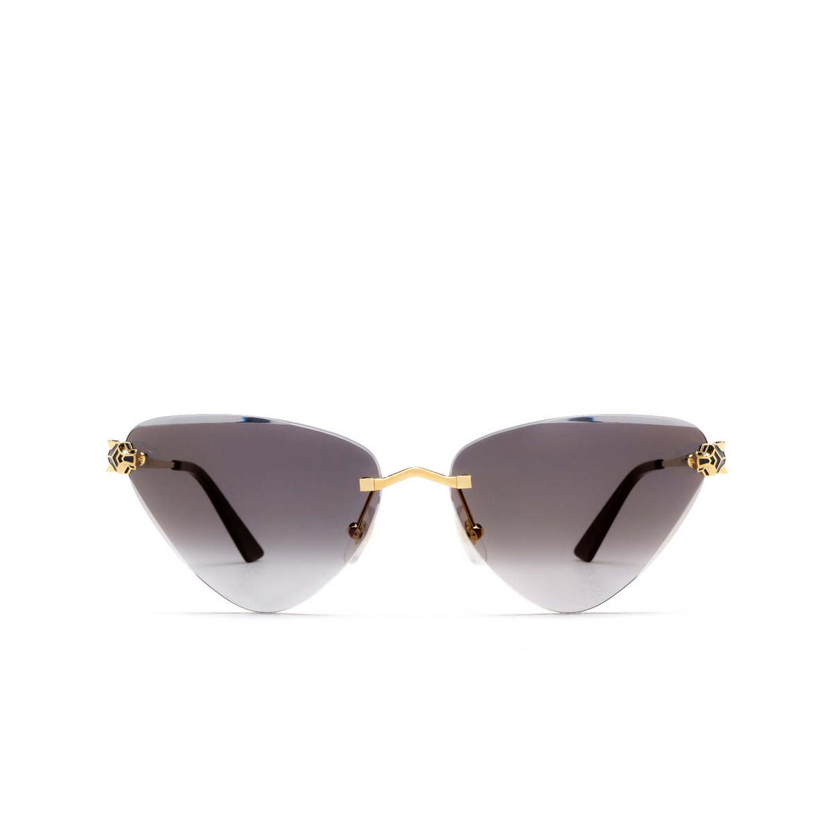 Cartier CT0399S Sunglasses 001 Gold - front view