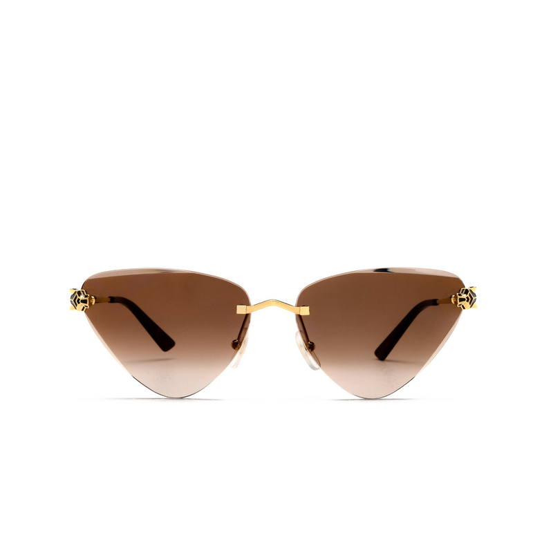 Cartier CT0399S Sunglasses 002 gold - 1/4